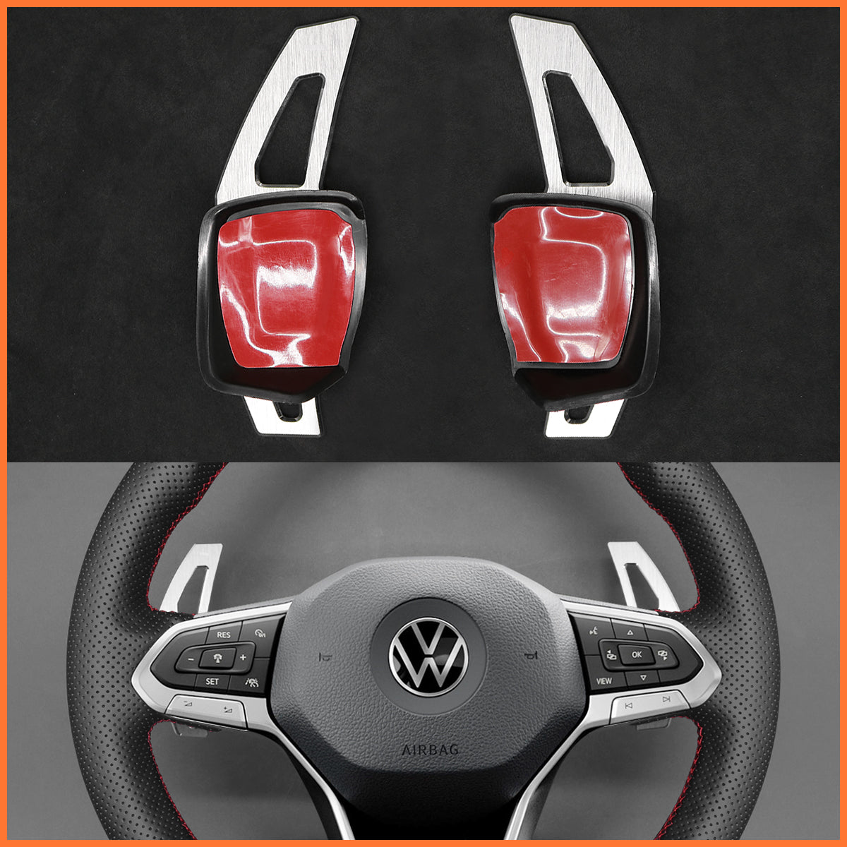 Schaltwippen für Volkswagen Golf 8 / Passat / Tiguan / CC - Mewant.de