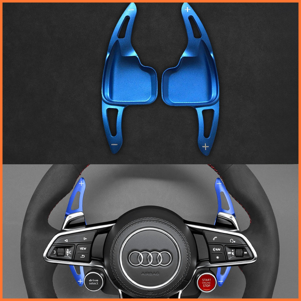 Schaltwippen für Audi R8 / TT RS / TTS 2014-2023 - Mewant.de