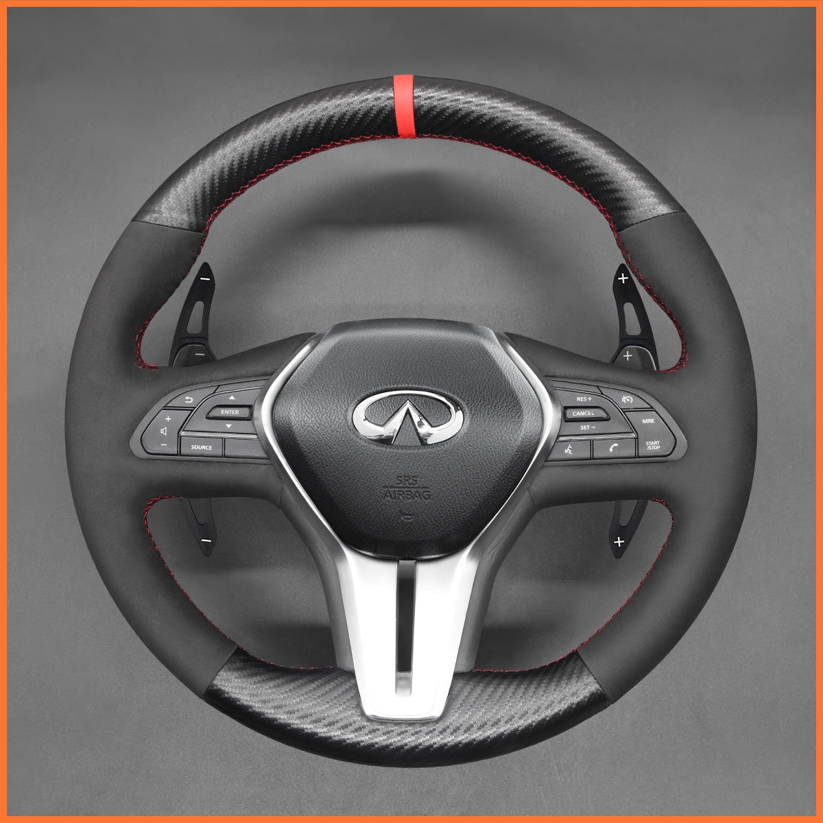 Schaltwippen für Infiniti Q50 / Q60 / QX50 / QX55 2017-2022 - Mewant.de