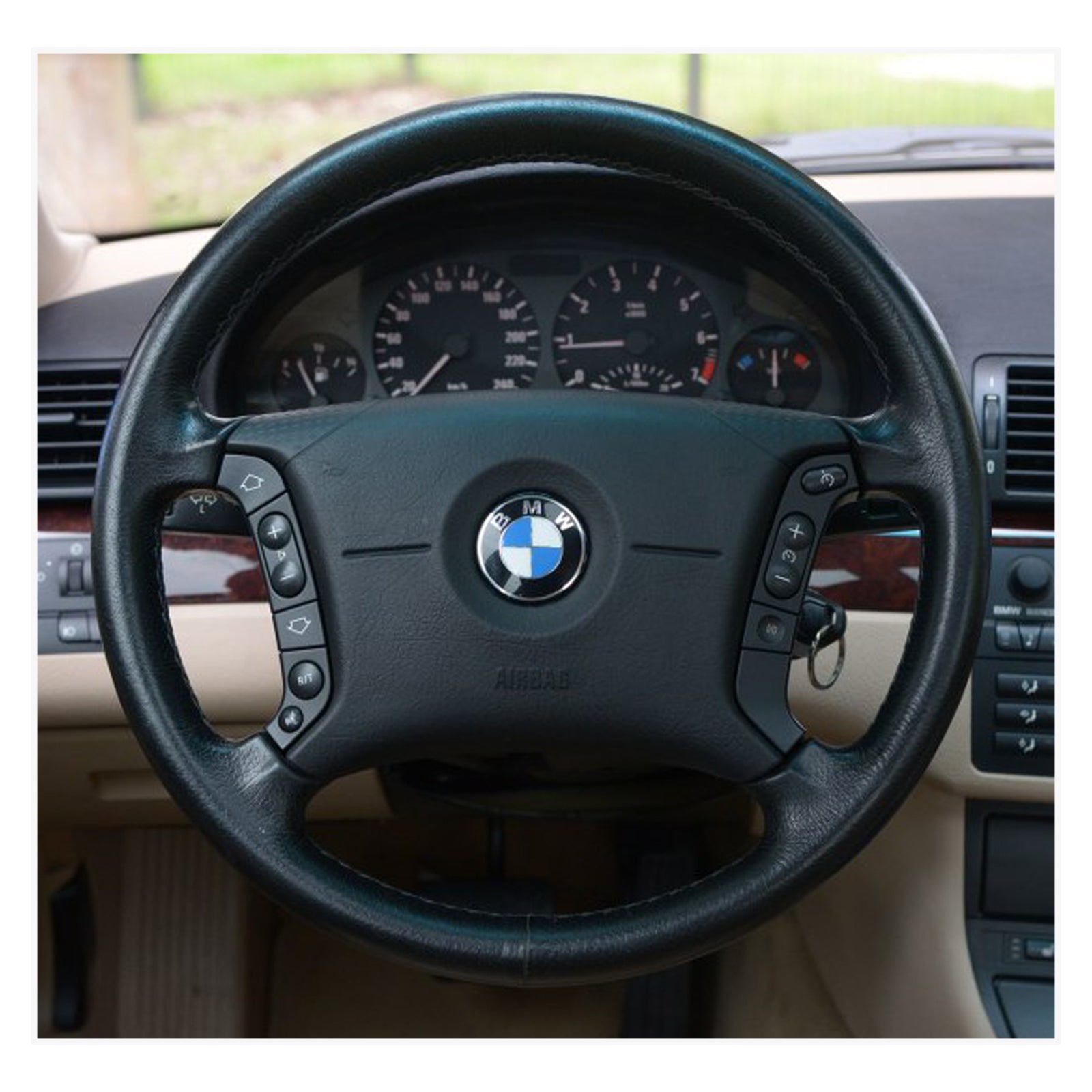 MEWANT Lenkradbezug für BMW 3 Series E36 E46 / 5 Series E39 1995-2003 / 7 Series E38 / 8 Series E31 / X3 E83 E53 2000-2006 - Mewant.de