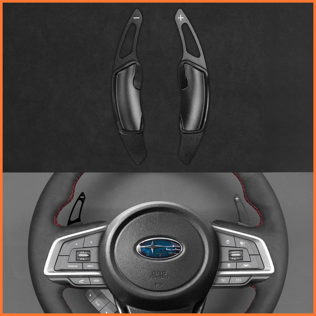 Schaltwippen für Subaru Forester / Impreza / Outback / Ascent / Crosstrek / Legacy / Liberty / XV 2017-2023 - Mewant.de