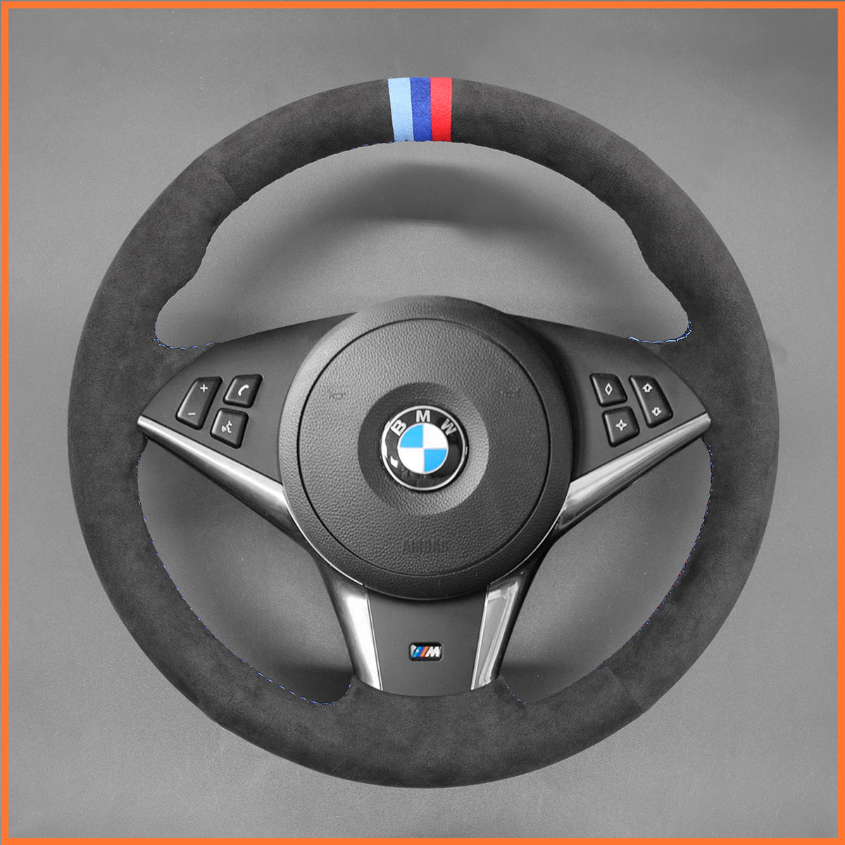 MEWANT Lenkradbezug für BMW E60 E61 E63 E64 2003-2009