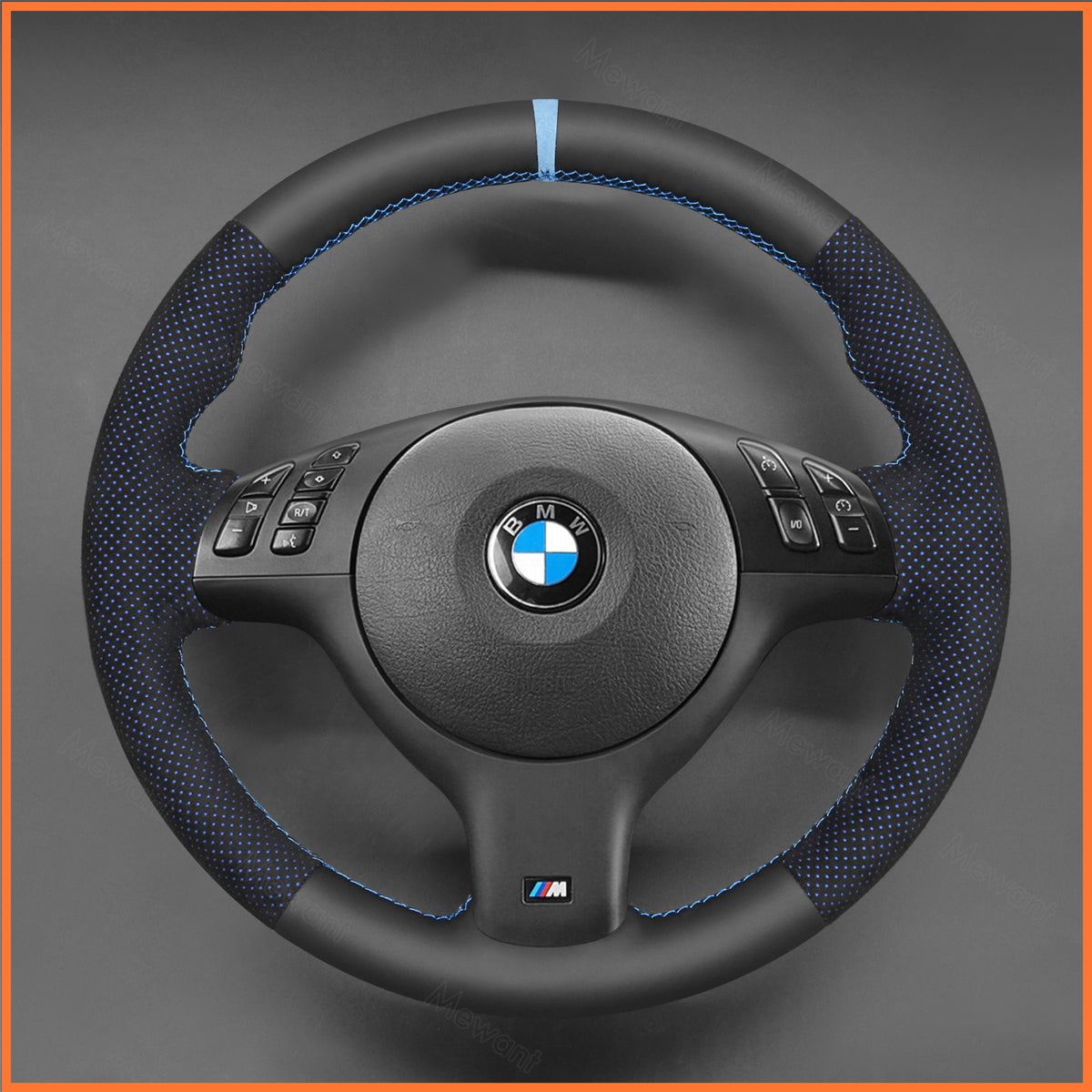MEWANT Lenkradbezug für BMW 3 Series E46 E39 / M3 E46 / M5 E39 2000-2003 - Mewant.de