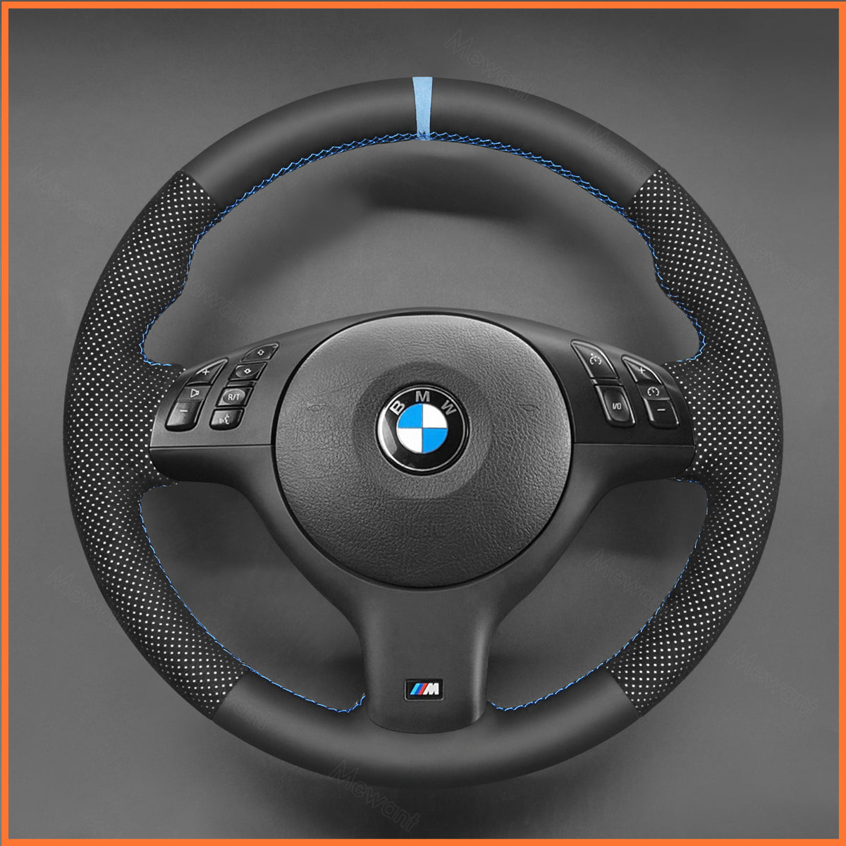 MEWANT Lenkradbezug für BMW 3 Series E46 E39 / M3 E46 / M5 E39 2000-2003 - Mewant.de