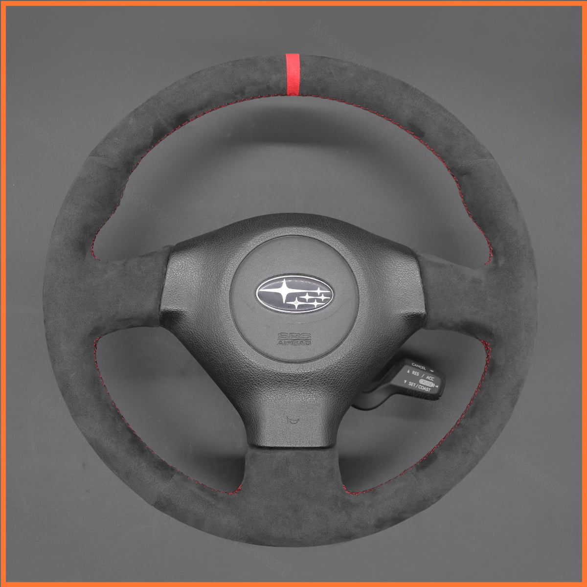 MEWANT Lenkradbezug für Subaru Forester / Impreza / WRX (WRX STI) / Legacy / Outback 2005-2007 - Mewant.de