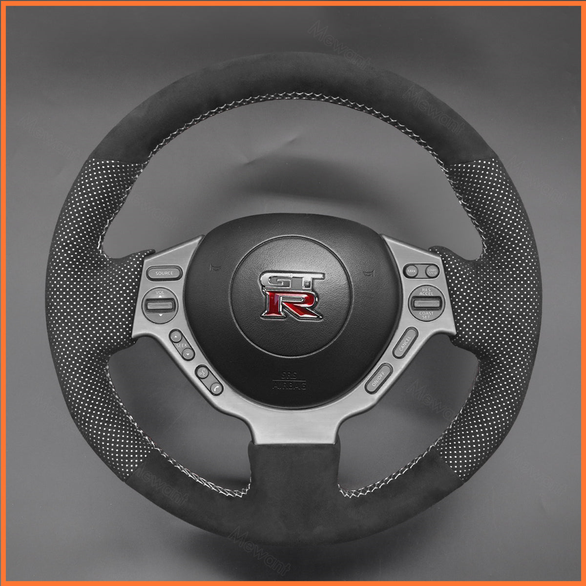 MEWANT Lenkradbezug für Nissan GTR GT-R (Nismo) 2008-2016 - Mewant.de