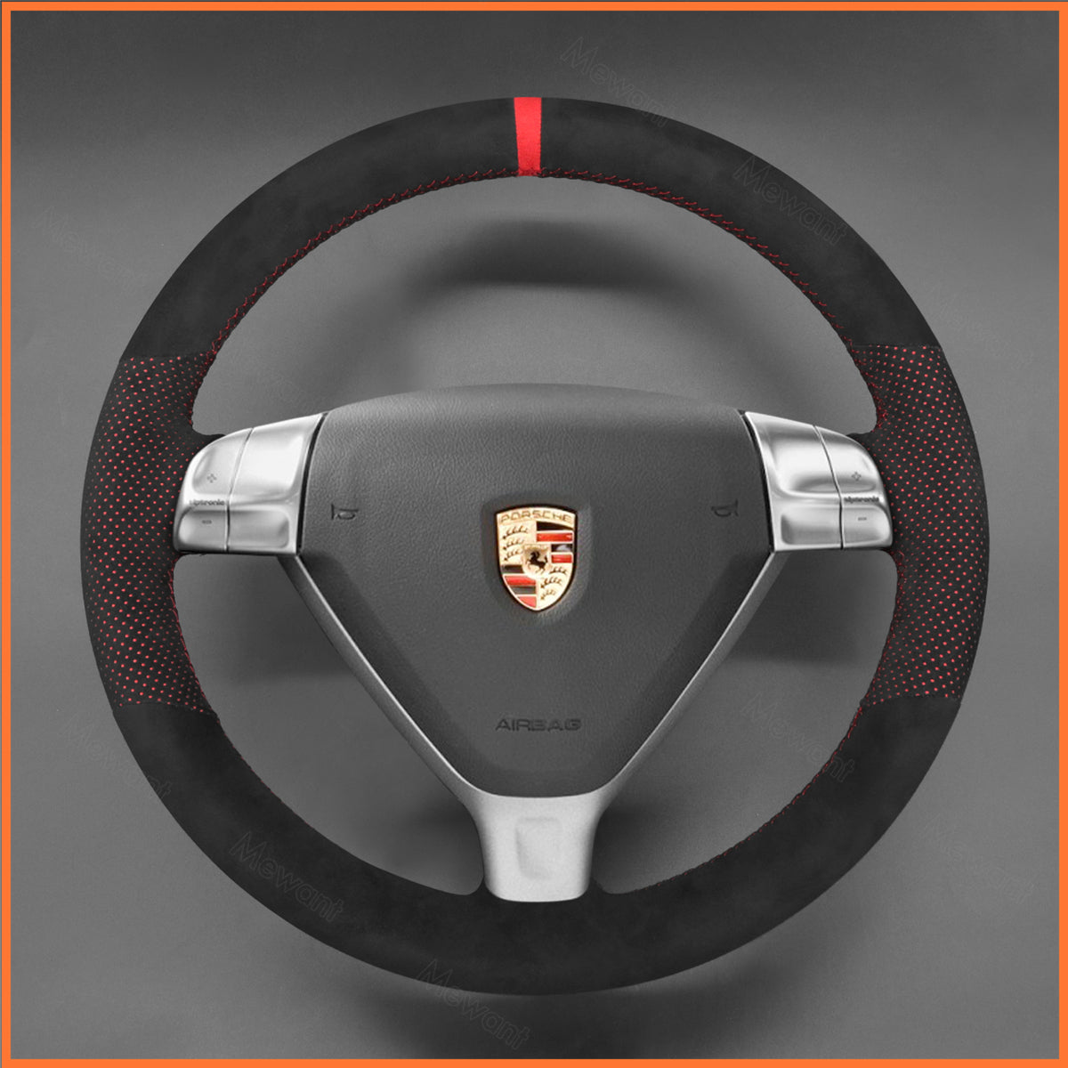 MEWANT Lenkradbezug für Porsche 911 (997) / Boxster (987) / Cayman (987) 2005-2009 - Mewant.de