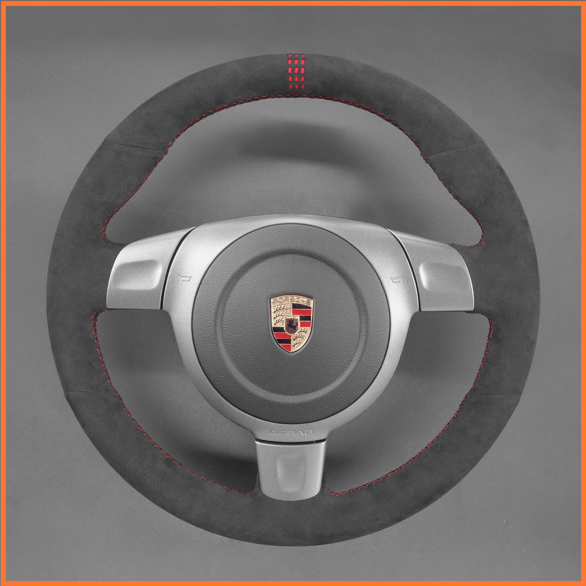 MEWANT Lenkradbezug für Porsche 911 (997) / Boxster (987) / Cayman (987) 2005-2009 - Mewant.de
