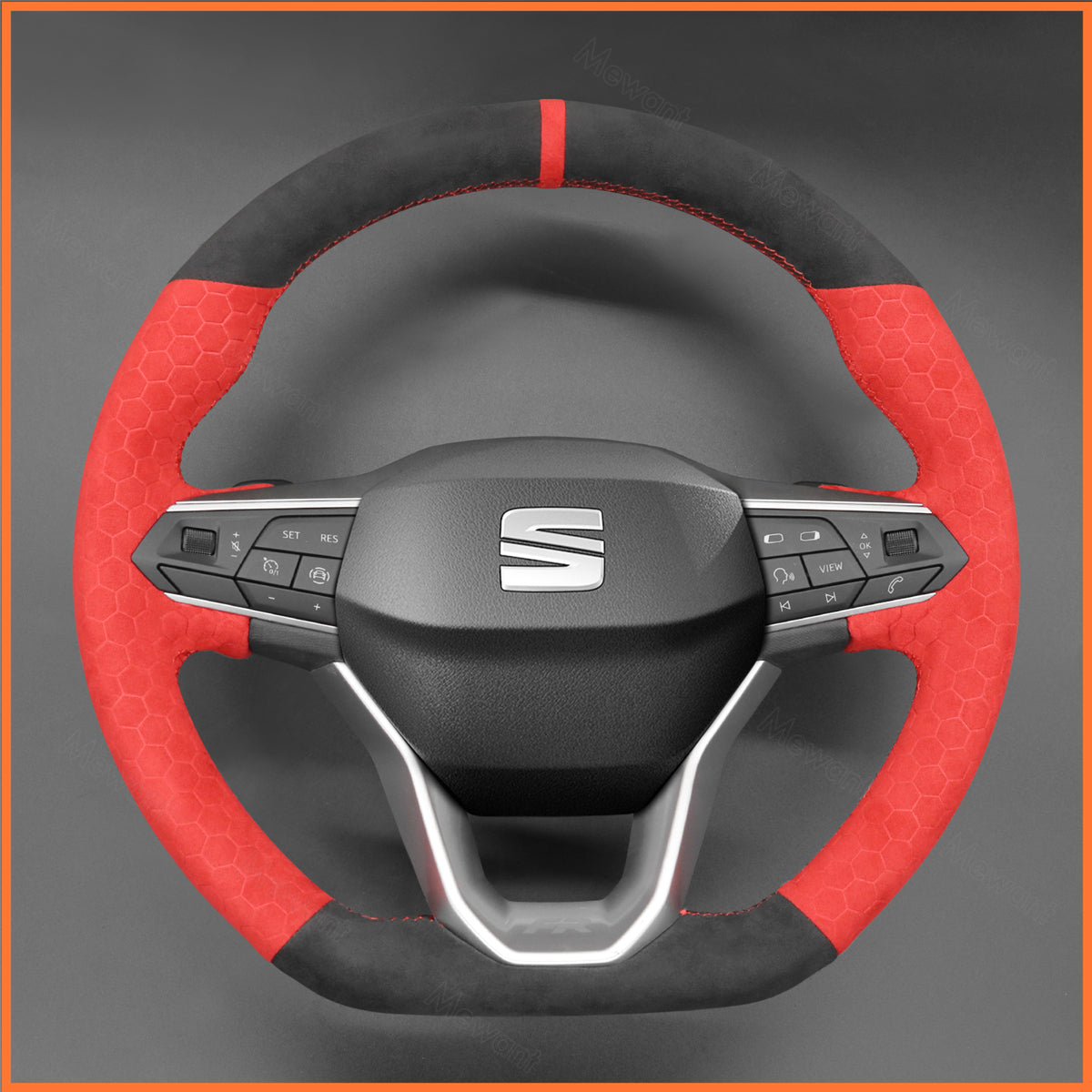MEWANT Lenkradbezug für Seat Leon IV / Ibiza 6F / Ateca / Arona / Tarraco 2020-2022 - Mewant.de