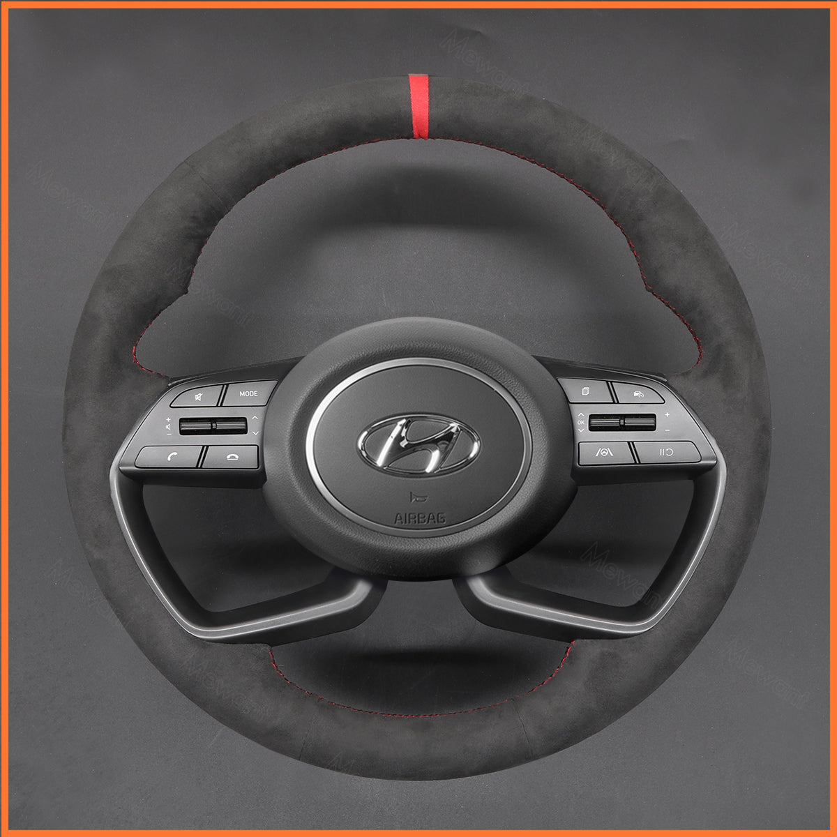 MEWANT Lenkradbezug für Hyundai i20 III 2020-2023 / Bayon 2021-2023 - Mewant.de