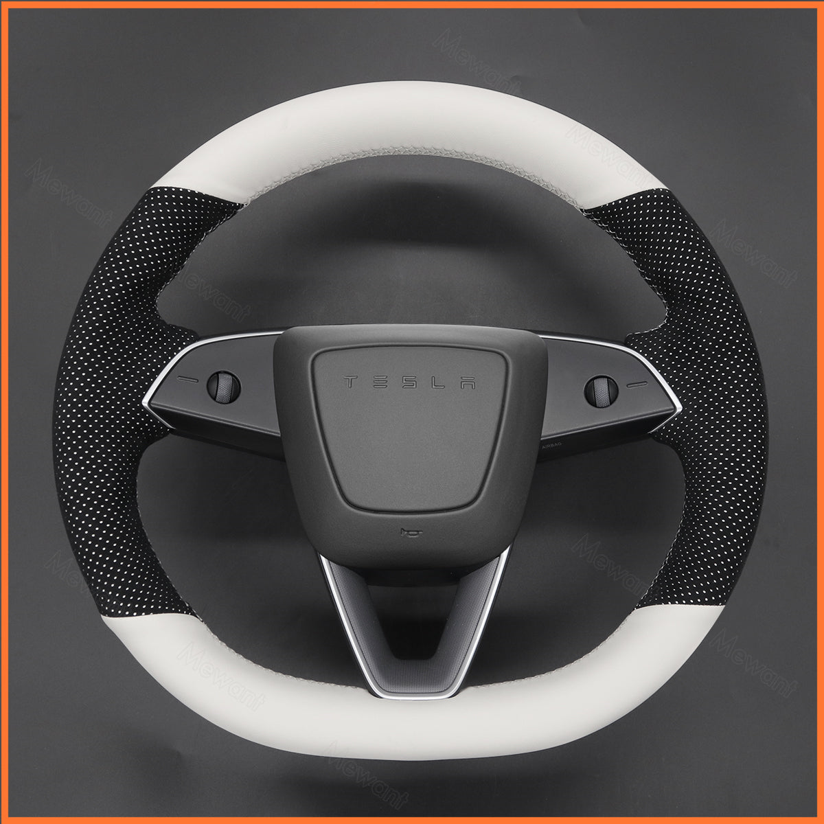 MEWANT Lenkradbezug für Tesla Model 3 Highland 2023-2025 / Model Y 2025 - Mewant.de