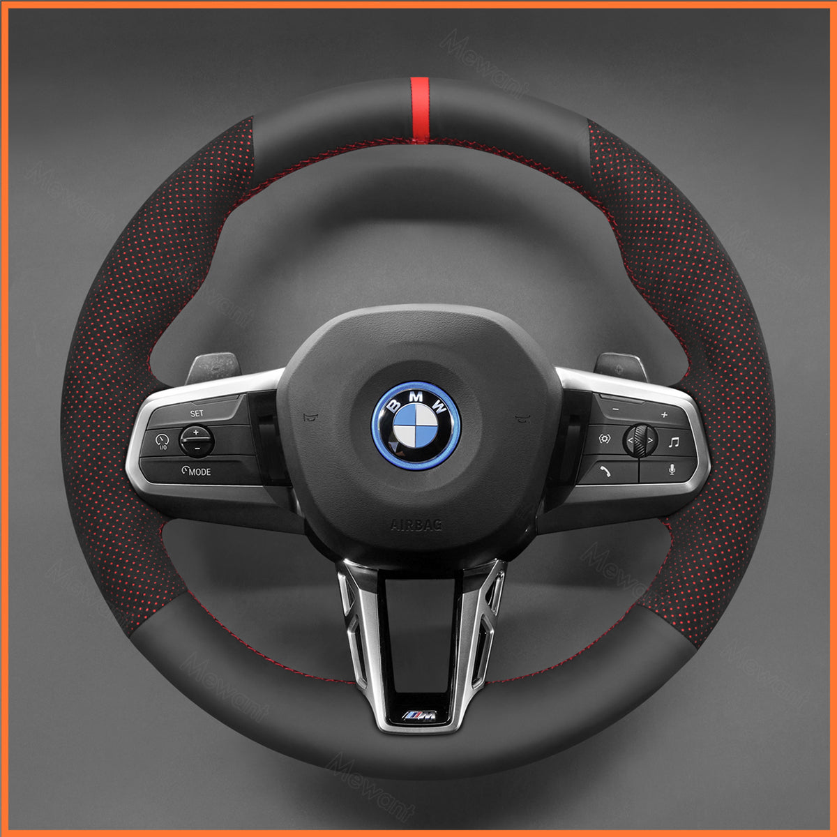 MEWANT Lenkradbezug für BMW U06 X1 iX1 U11 X2 U10 2022-2024 - Mewant.de