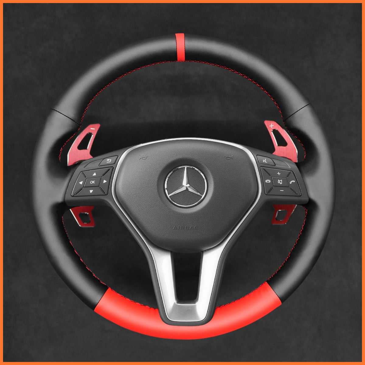 Schaltwippen für Mercedes Benz C117 / C218 / W204 / W212 / W246 / X156 / X204 2012-2017 - Mewant.de
