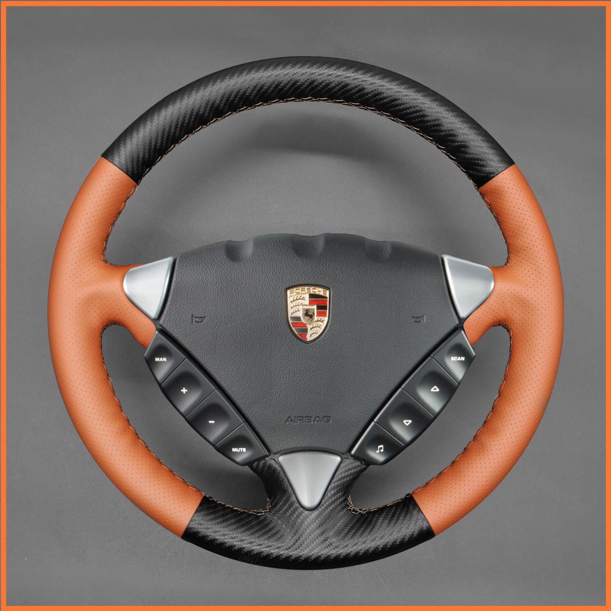 MEWANT Lenkradbezug für Porsche Cayenne 2003-2010 - Mewant.de