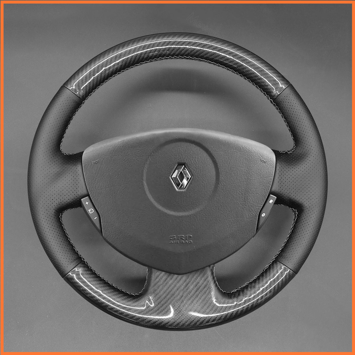 MEWANT Lenkradbezug für Renault Clio 2 2001-2008 / Twingo 2 2007-2014 - Mewant.de