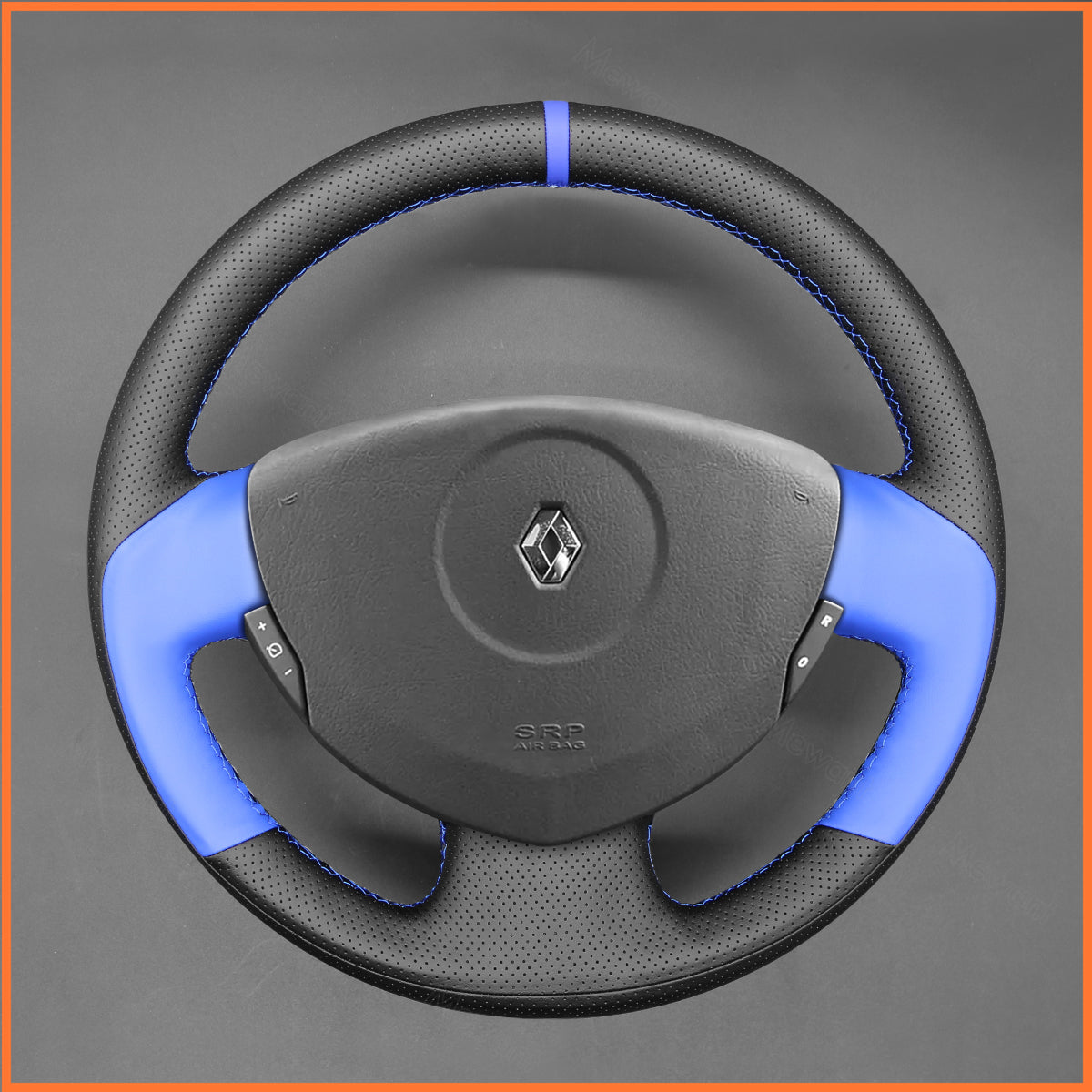 MEWANT Lenkradbezug für Renault Clio 2 2001-2008 / Twingo 2 2007-2014 - Mewant.de