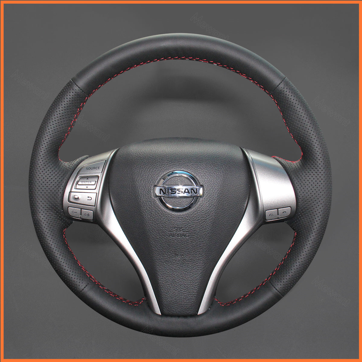 MEWANT Lenkradbezug für Nissan Qashqai X-Trail Teana Altima Sentra Tiida Pulsar 2014-2019 - Mewant.de