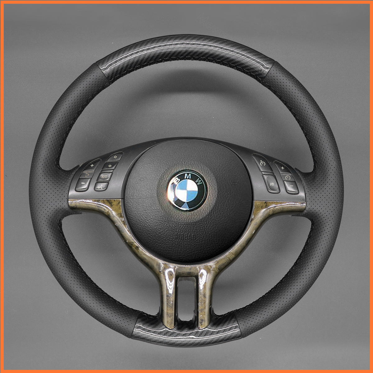 MEWANT Lenkradbezug für BMW 3 Series E46 / 5 Series E39 / X5 / Z3 E36 E53 2000-2004 - Mewant.de
