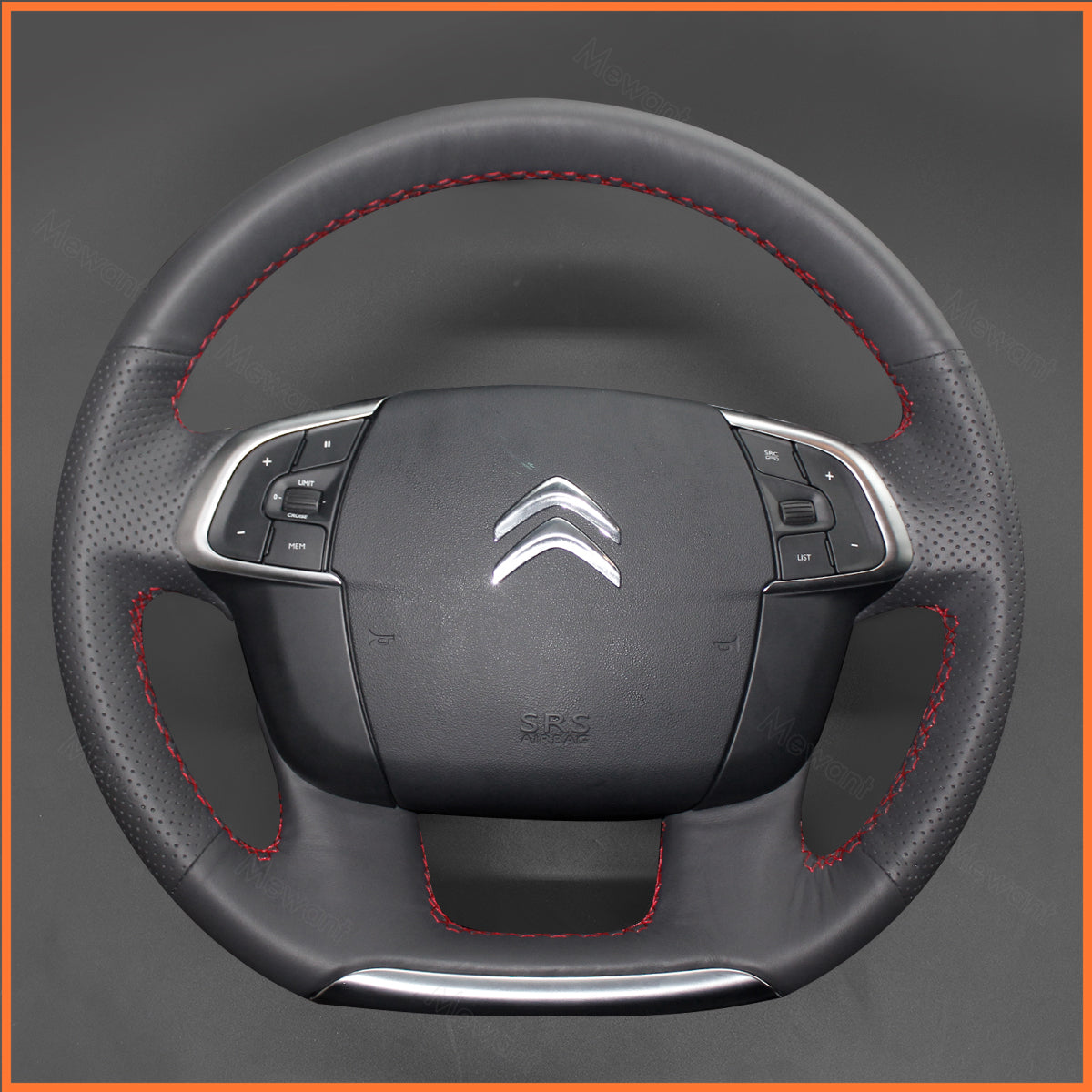 MEWANT Lenkradbezug für Citroen C4 2010-2019 / DS 4 DS4 2011-2018 - Mewant.de