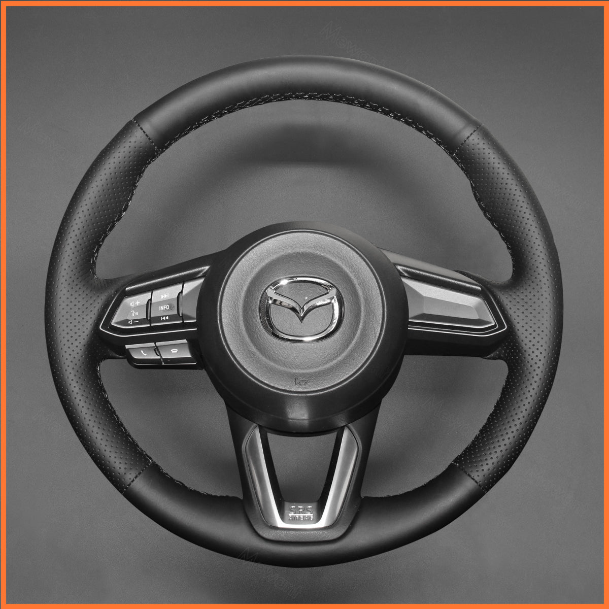 MEWANT Lenkradbezug für Mazda 3 Axela 6 Atenza CX-5 CX5 CX-9 CX9 CX-3 CX3 CX-8 CX8 Mazda 2 2015-2024 - Mewant.de