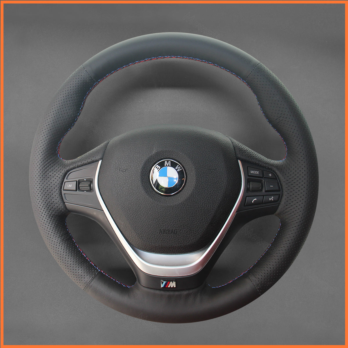 Funda para volante MEWANT para BMW F20 F21 F22 F23 F30 F31 F34 F32 F33 F36 M Sport Almacén DE