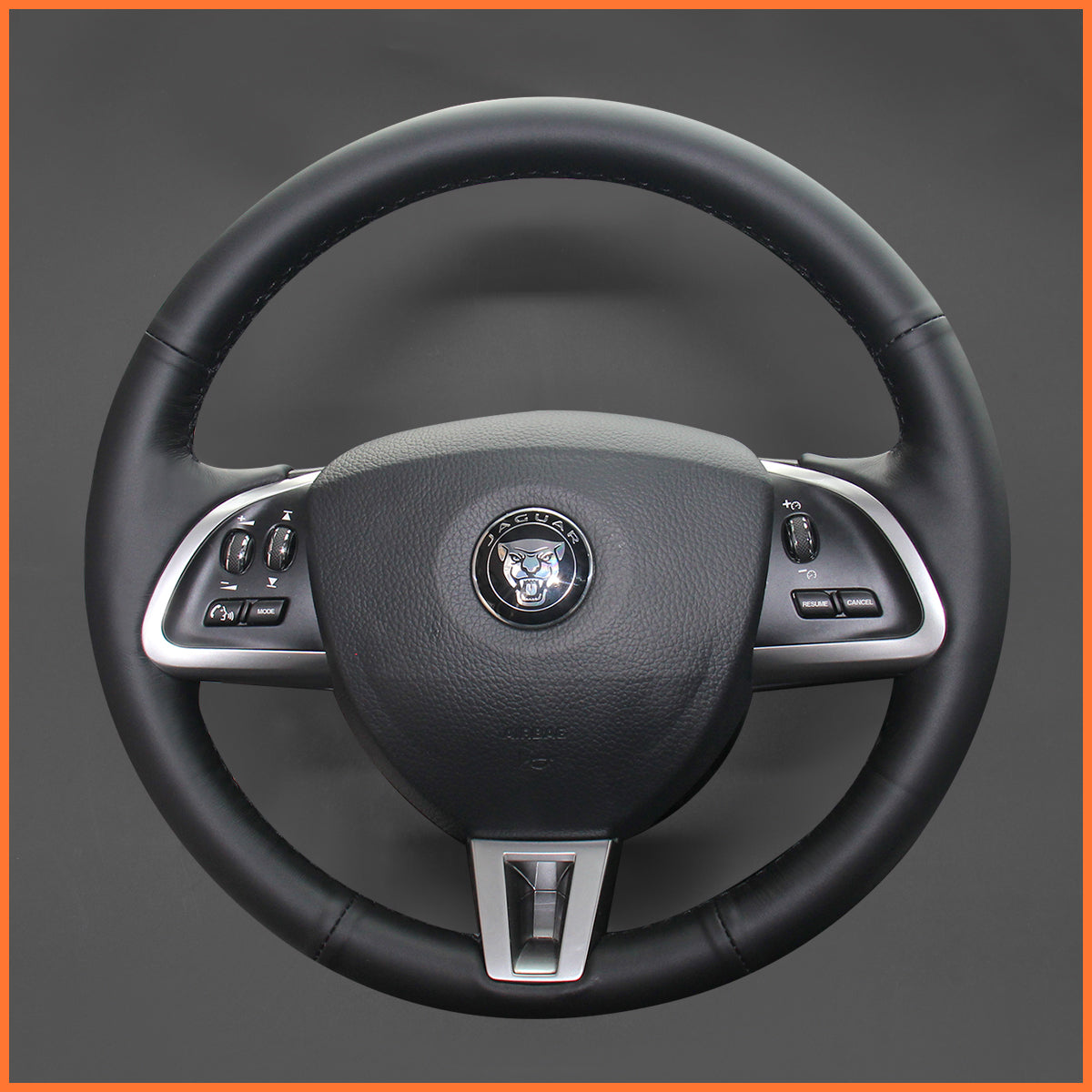 MEWANT Lenkradbezug für Jaguar XF (X250) 2011-2015 / XF Sportbrake 2013-2015 / XK (X150) 2011-2014 - Mewant.de