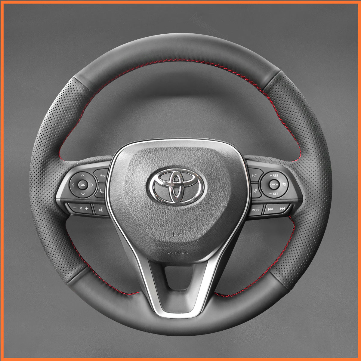 MEWANT Lenkradbezug für Toyota Corolla XII (E210) / Corolla Cross / Camry / RAV4 2018-2024 - Mewant.de
