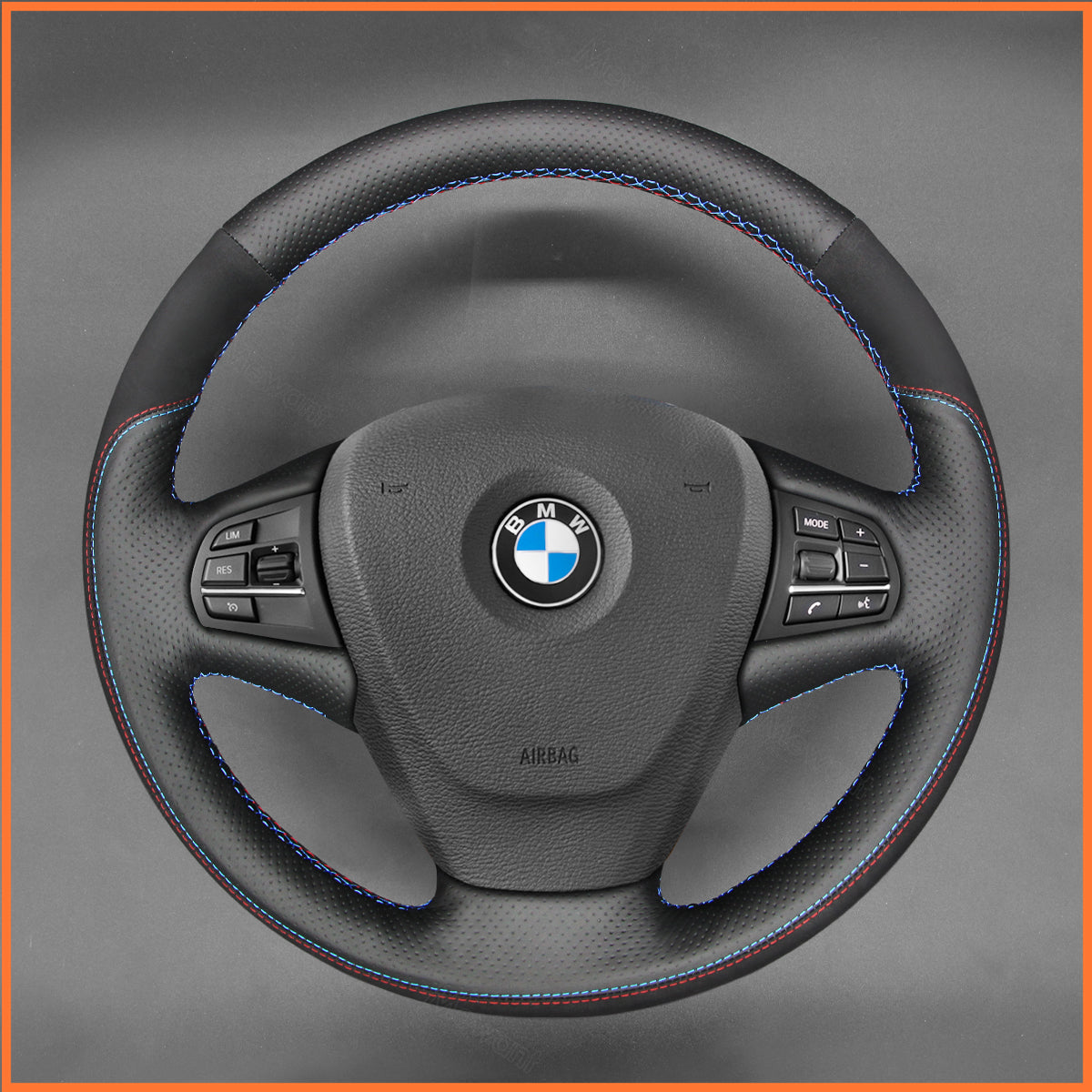 Funda para volante MEWANT para BMW X3 F25 2010-2017 X5 F15 2013-2017