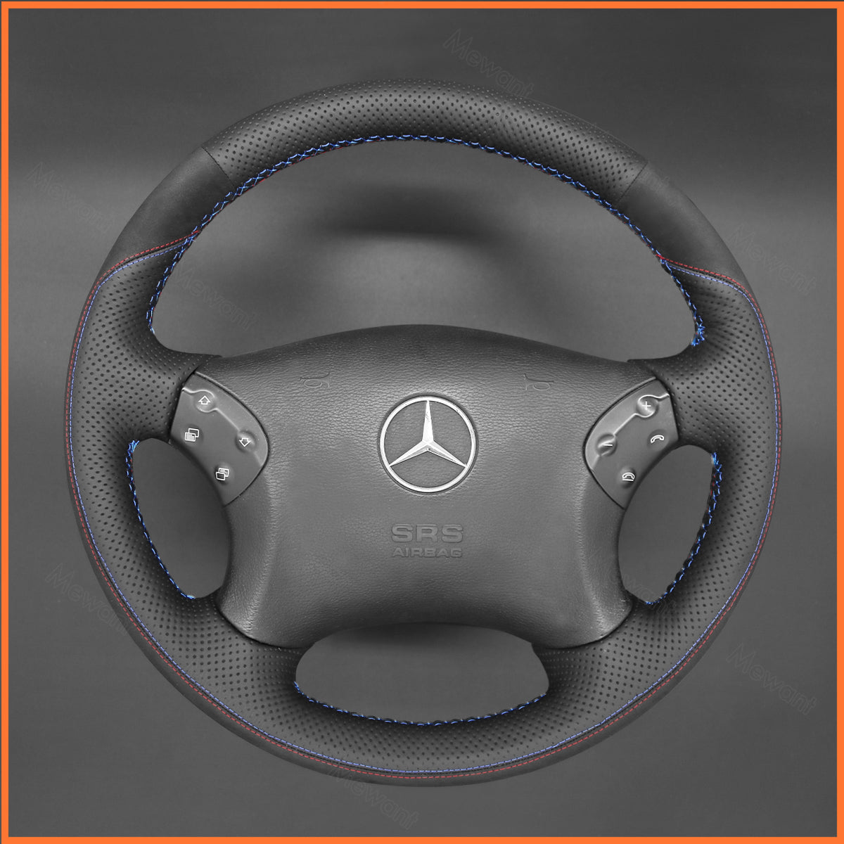 MEWANT Lenkradbezug für C-Class W203 2001-2007 / C32 AMG 2002-2003 - Mewant.de