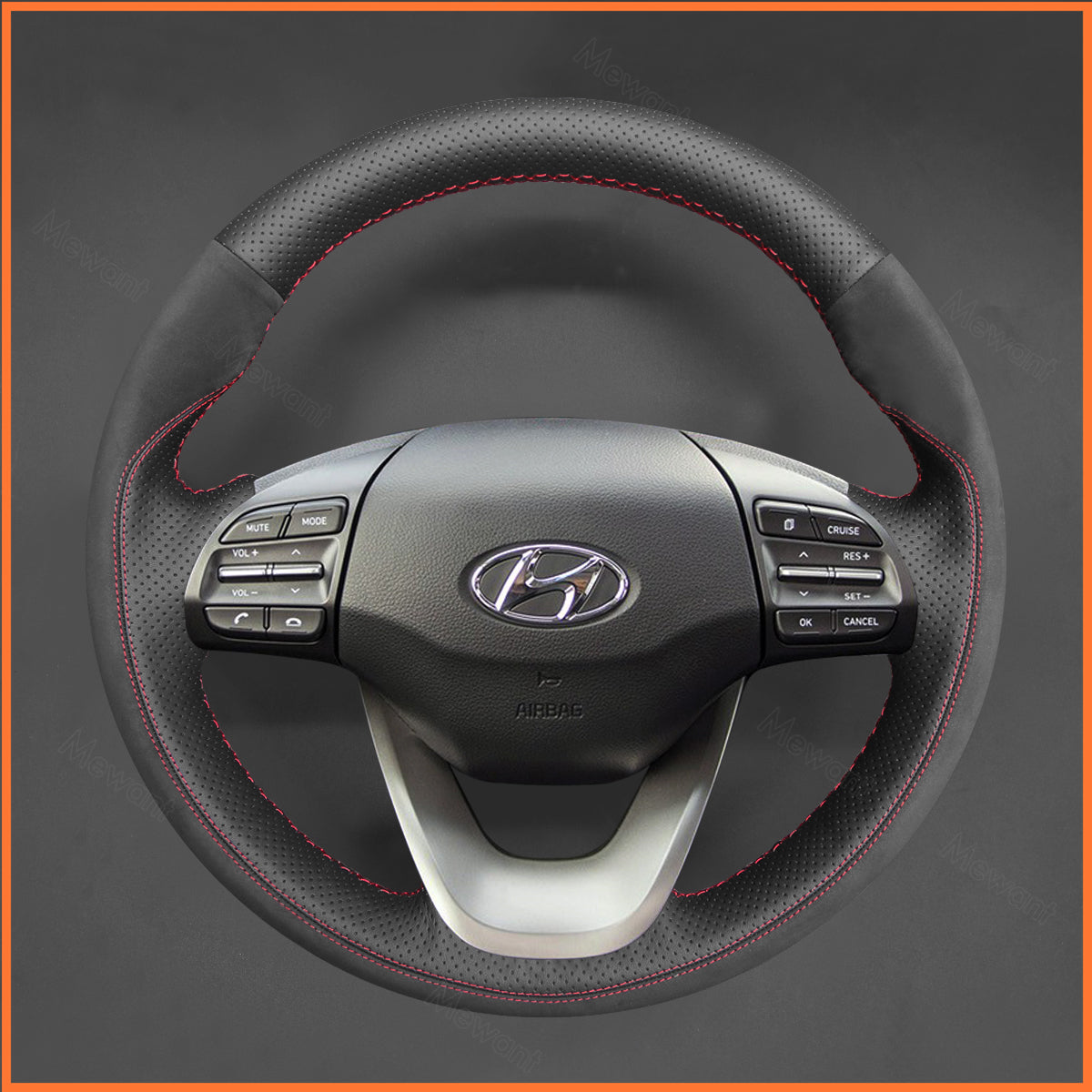 MEWANT Lenkradbezug für Hyundai Kona 2017-2022 - Mewant.de