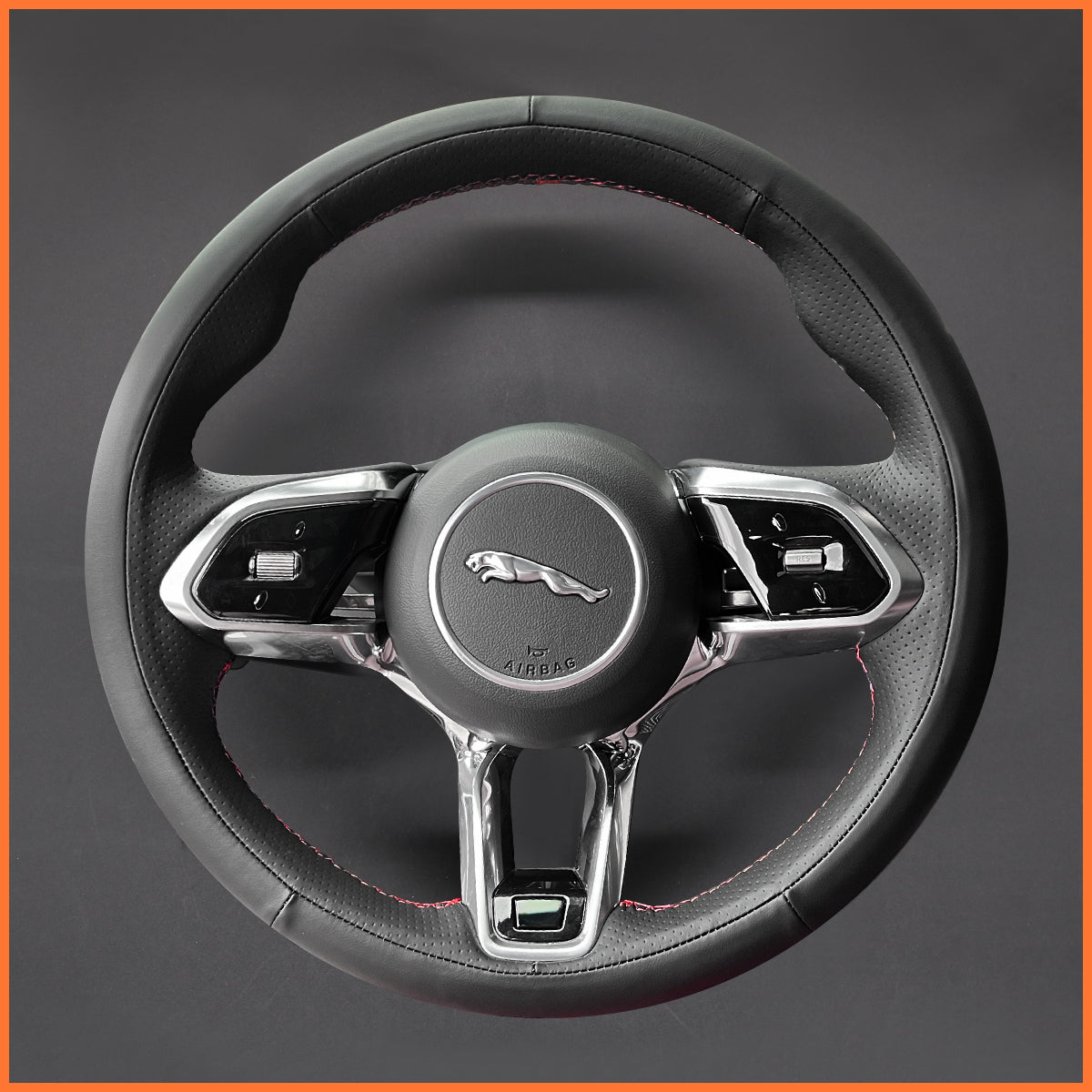 MEWANT Lenkradbezug für Jaguar E-Pace X540 / F-Pace X761 / I-Pace / XE X760 / XF X260 / XF Sportbrake X260 - Mewant.de
