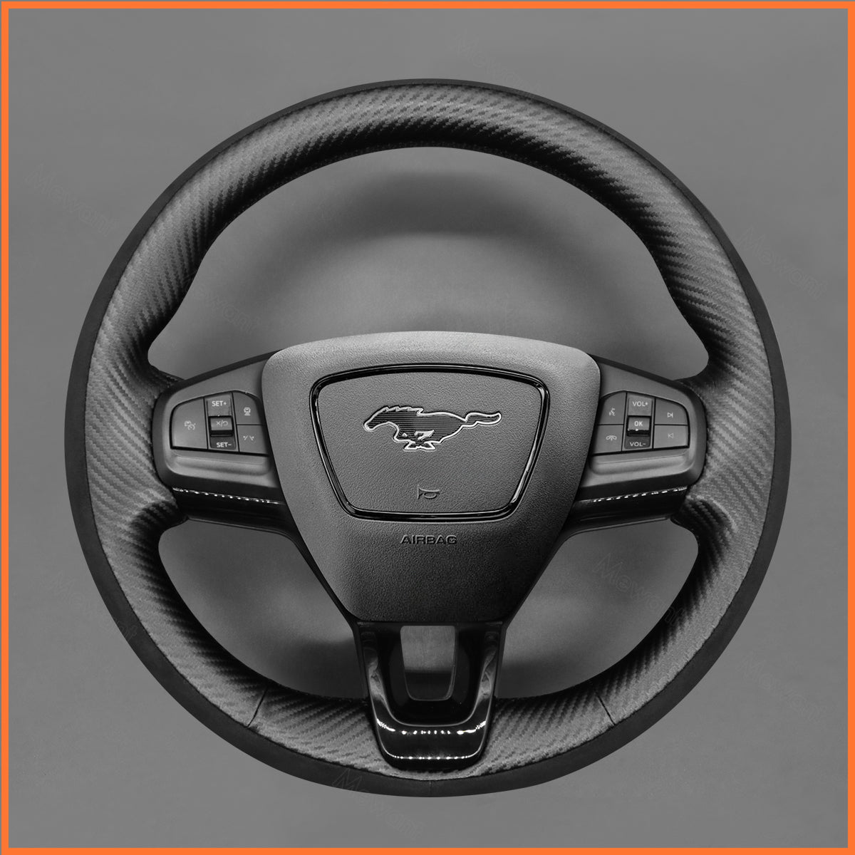 MEWANT Lenkradbezug für Ford Mustang Mach-E 2021-2024 - Mewant.de