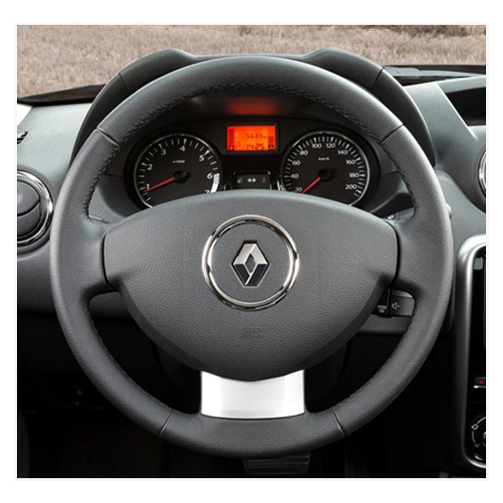 MEWANT Lenkradbezug für Renault Duster / Dokker 2012-2016 / Lodgy / Logan / Sandero 2013-2017 - Mewant.de