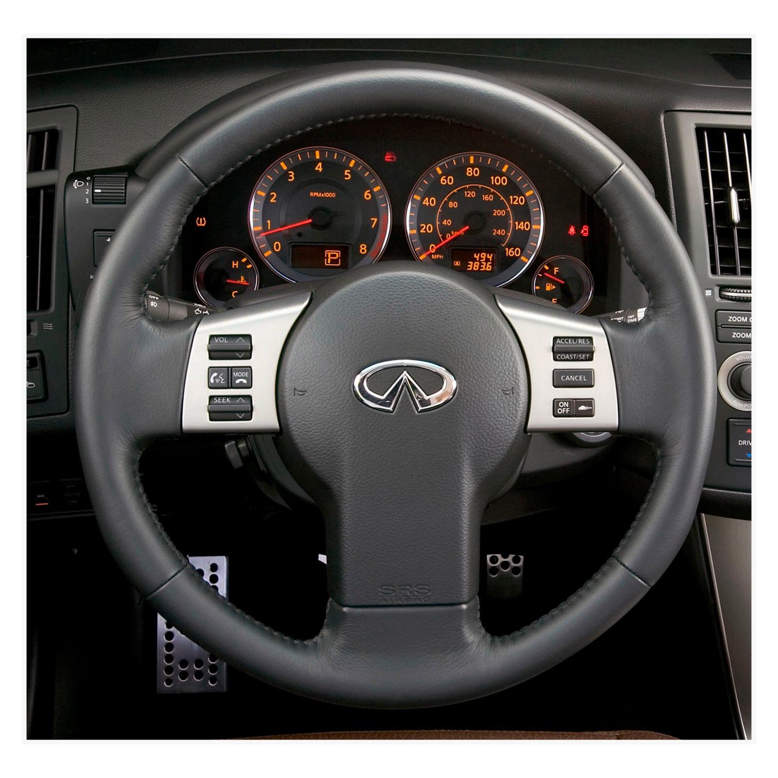 MEWANT Lenkradbezug für Infiniti FX FX45 2004-2008 / Nissan 350Z 2002-2009 - Mewant.de