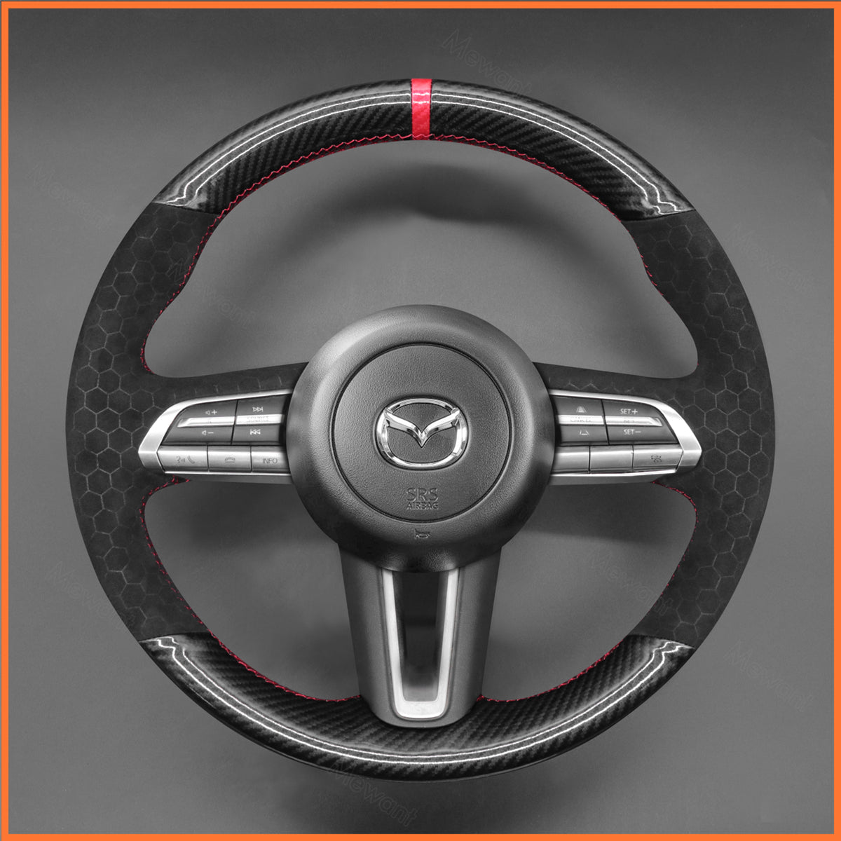 MEWANT Lenkradbezug für Mazda CX-30 CX30 2019-2020 / Mazda 3 Axela 2019-2020 - Mewant.de