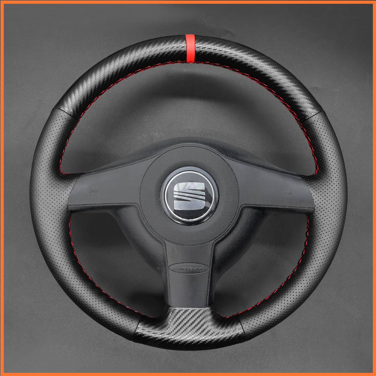 MEWANT Lenkradbezug für VW Golf 4 / Passat B5 Variant / Polo / Bora / Sharan 1997-2004 - Mewant.de