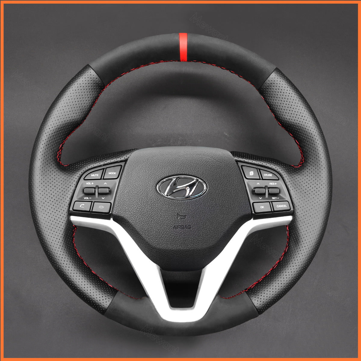 MEWANT Lenkradbezug für Hyundai Tucson III 2015-2021 - Mewant.de