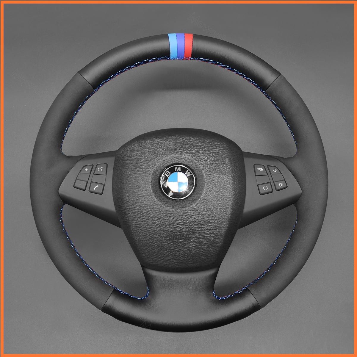 MEWANT Funda para volante de BMW X5 E70 2006-2013