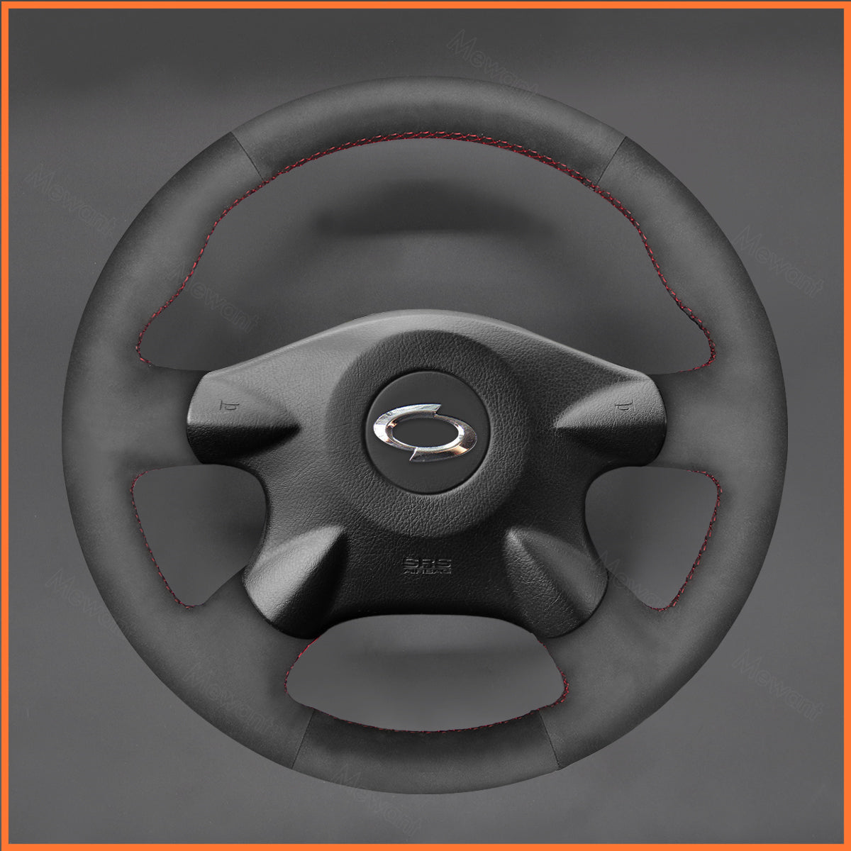 MEWANT Lenkradbezug für Nissan Almera (N16) / X-Trail (T30) / Primera (P12) / Terrano / Serena / Sunny 2002-2005 / AD 2003-2008 / Avenir 2003-2005 - Mewant.de