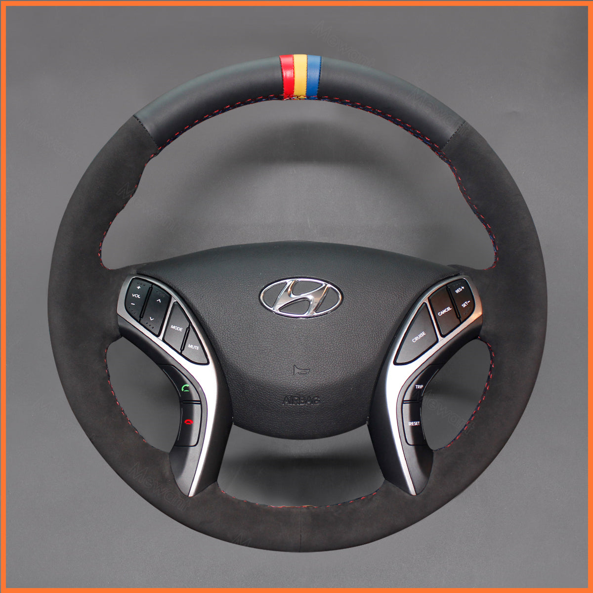 MEWANT Lenkradbezug für Hyundai i30 2012-2017 / Elantra 2011-2016 - Mewant.de