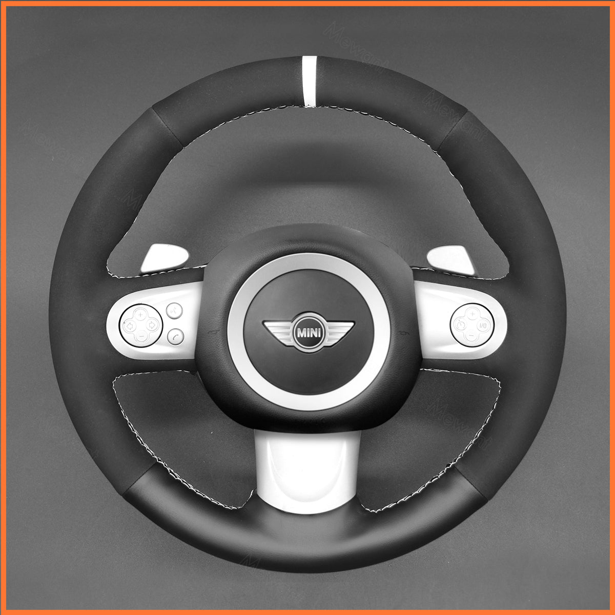 MEWANT Lenkradbezug für Mini (Hatchback/Mini R56/R57) Clubman Clubvan Convertible Countryman Coupe - Mewant.de