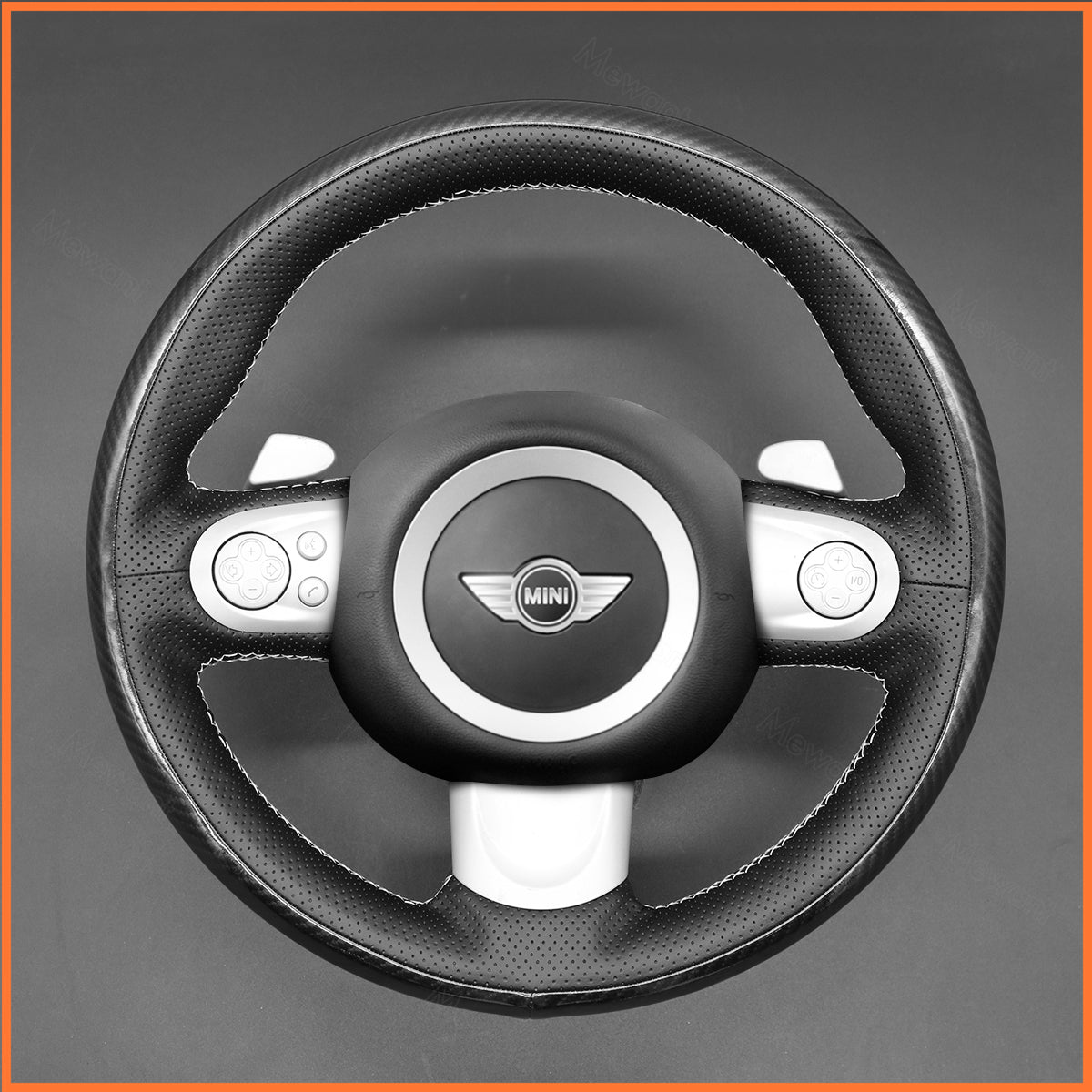 MEWANT Lenkradbezug für Mini (Hatchback/Mini R56/R57) Clubman Clubvan Convertible Countryman Coupe - Mewant.de