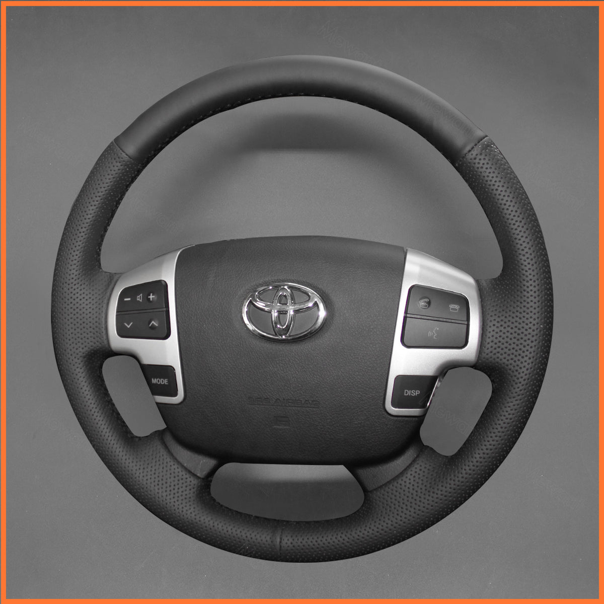 MEWANT Lenkradbezug für Toyota Land Cruiser 200 Series / Land Cruiser 70 Series / Tundra / Sequoia / HiAce 2014-2018 - Mewant.de