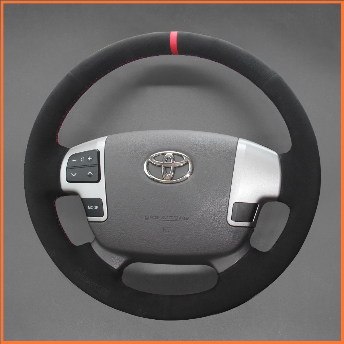 MEWANT Lenkradbezug für Toyota Land Cruiser 200 Series / Land Cruiser 70 Series / Tundra / Sequoia / HiAce 2014-2018 - Mewant.de