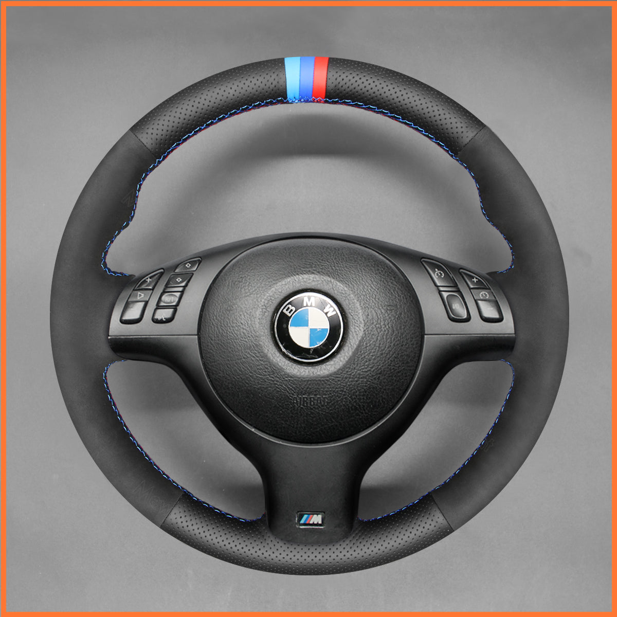 Funda para volante MEWANT para BMW E46 E39 M5 E39 2000-2006