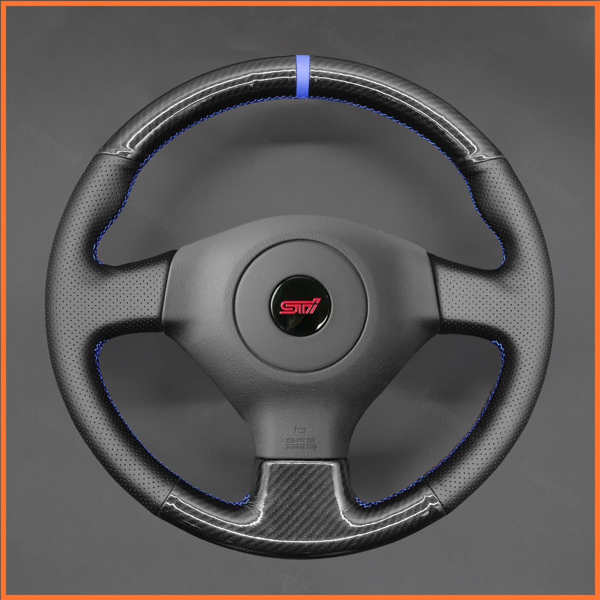 MEWANT Lenkradbezug für Subaru Forester / Impreza / WRX (WRX STI) / Legacy / Outback 2005-2007 - Mewant.de
