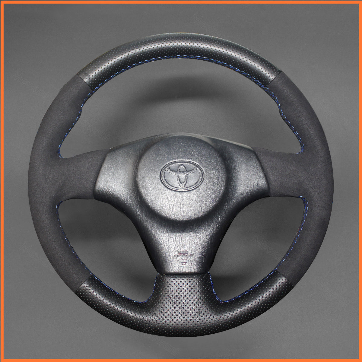 MEWANT Lenkradbezug für Toyota RAV4 / Celica / Matrix / MR2 / Supra / Voltz / Caldina / MR-S / Corolla 1999-2007 - Mewant.de