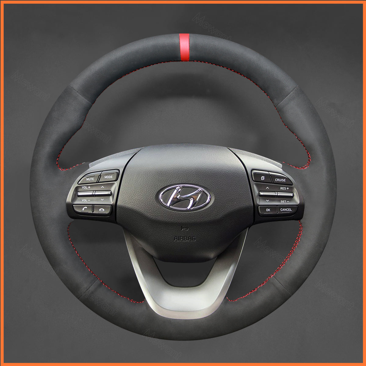 MEWANT Lenkradbezug für Hyundai Kona 2017-2022 - Mewant.de