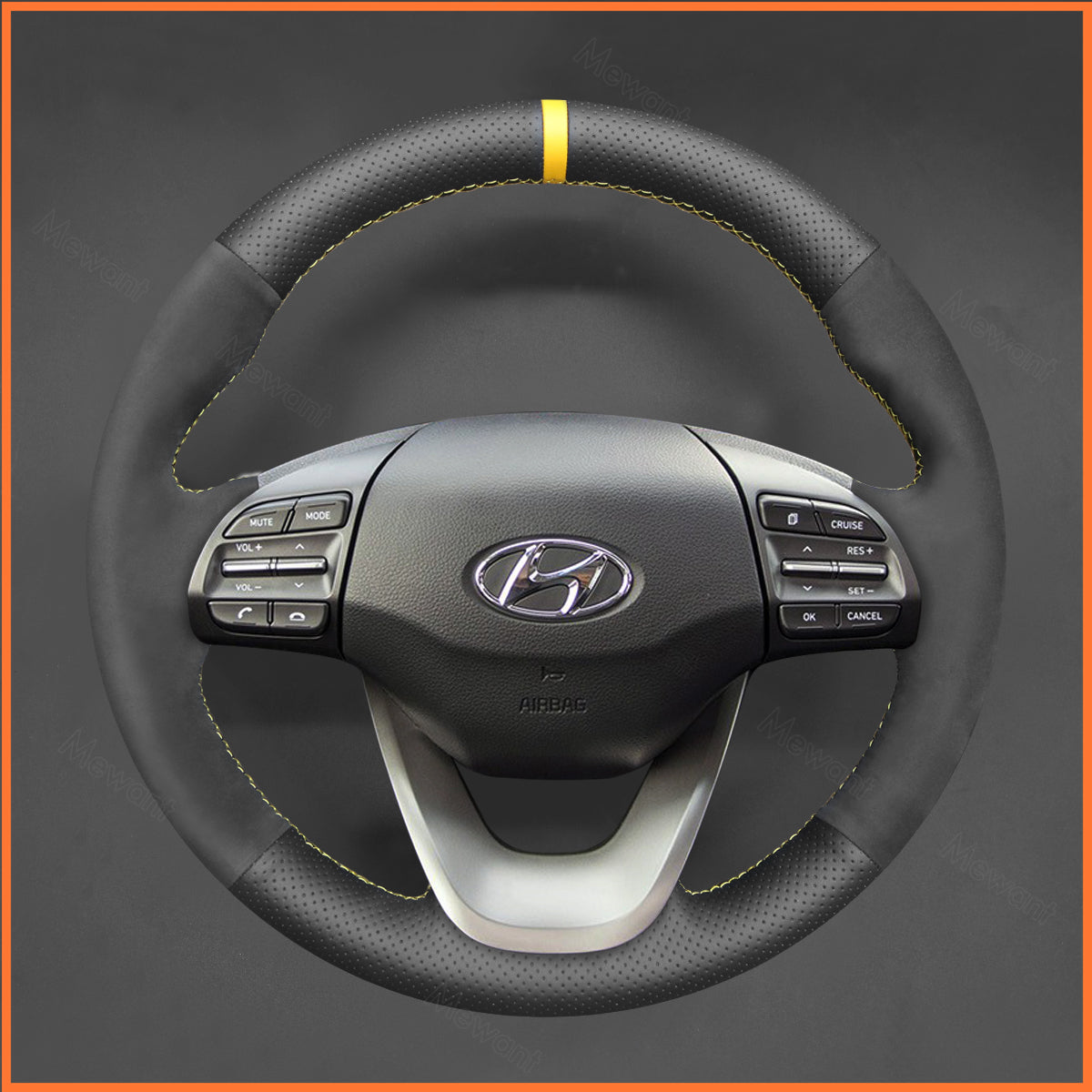 MEWANT Lenkradbezug für Hyundai Kona 2017-2022 - Mewant.de