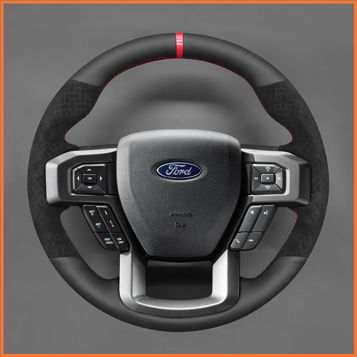 MEWANT Lenkradbezug für Ford F-150 F150 Raptor 2015-2021 - Mewant.de
